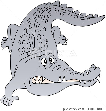 Hand-drawn animal illustration ☆ Crocodile Hand-drawn animal illustration ☆ Crocodile 140691808