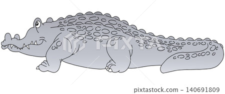 Hand-drawn animal illustration ☆ Crocodile Hand-drawn animal illustration ☆ Crocodile 140691809