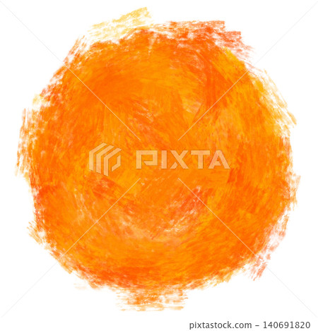 Hand-drawn illustration of the sun (transparent background/PNG/JPEG) with a cute, vibrant paint texture reminiscent of a picture book. Hand-drawn illustration of the sun (transparent background/PNG/JPEG) with a cute, vibrant paint texture reminiscent of a picture book. 140691820