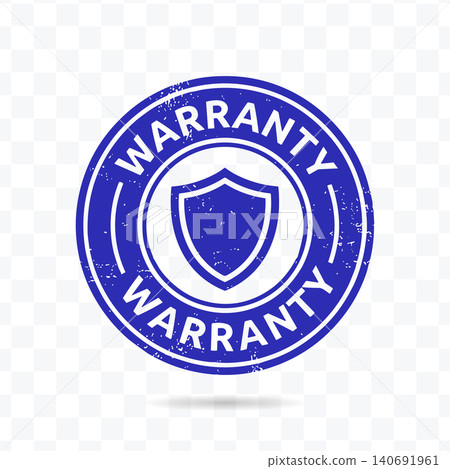 Warranty Protection Seal Guarantee Badge Vector Illustration Warranty Protection Seal Guarantee Badge Vector Illustration 140691961