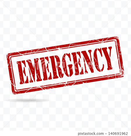 Emergency Warning Rubber Stamp Alert Label Vector Illustration Emergency Warning Rubber Stamp Alert Label Vector Illustration 140691962