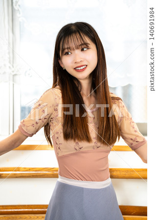 Japanese ballerina taking a break Japanese ballerina taking a break 140691984