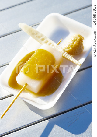 Ginger miso oden Ginger miso oden 140692918