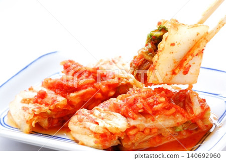 Kimchi - A fermented food originating from the Korean Peninsula. 140692960