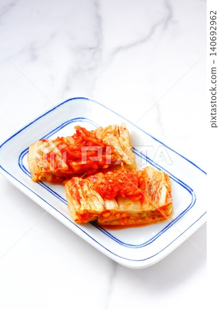 Kimchi - A fermented food originating from the Korean Peninsula. Kimchi - A fermented food originating from the Korean Peninsula. 140692962