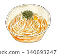 一幅手繪水彩插圖，描繪的是關東地區的特色美食－芋頭糕。 140693247