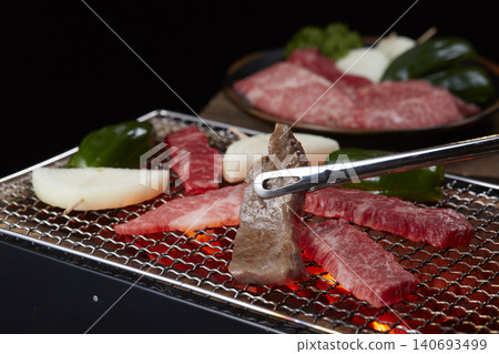Delicious-looking grilled meat that whets the appetite Delicious-looking grilled meat that whets the appetite 140693499