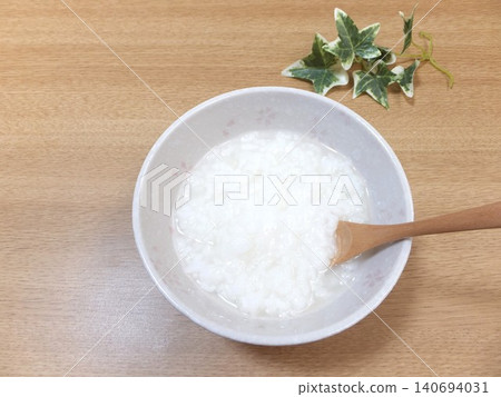 Food to eat the day before a colonoscopy: Rice porridge Food to eat the day before a colonoscopy: Rice porridge 140694031