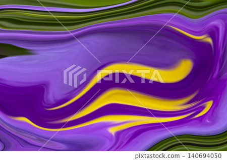 Abstract liquid marble background.Fluid art texture with smooth acrylic pouring swirls. Modern elegant backdrop for graphic design web banners. 140694050
