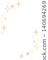 Two types of beautiful, light orange, diamond-shaped, sparkling frames. 140694269
