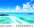 Coral reef seascape 140694603