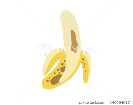 Fruit_Simple_Peeled banana_Spoiled Fruit_Simple_Peeled banana_Spoiled 140694617