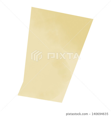 Abstract paper piece material set with watercolor texture (PNG with transparent background) Abstract paper piece material set with watercolor texture (PNG with transparent background) 140694635