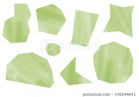 Abstract paper piece material set with watercolor texture (PNG with transparent background) Abstract paper piece material set with watercolor texture (PNG with transparent background) 140694641