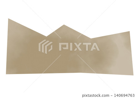 Abstract paper piece material set with watercolor texture (PNG with transparent background) Abstract paper piece material set with watercolor texture (PNG with transparent background) 140694763