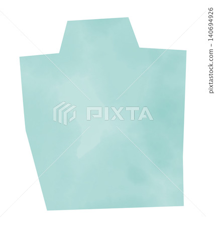 Abstract paper piece material set with watercolor texture (PNG with transparent background) Abstract paper piece material set with watercolor texture (PNG with transparent background) 140694926