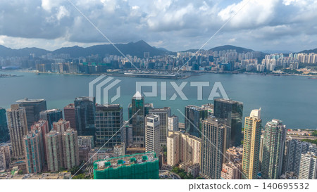 June 20 2026 hk. North Point Harbour Skyline Under Dramatic Clouds June 20 2026 hk. North Point Harbour Skyline Under Dramatic Clouds 140695532