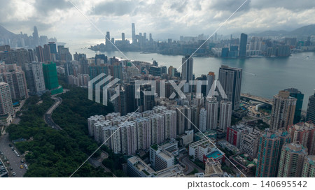 June 20 2026 North Point Skyline Over Victoria Harbour Hong Kong June 20 2026 North Point Skyline Over Victoria Harbour Hong Kong 140695542