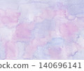 Background material: Watercolor texture, purple 140696141