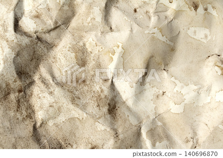 Vintage and old looking coffee cup stain background  with a tea retro texture grunge paper for drawing. ancient book page. 140696870