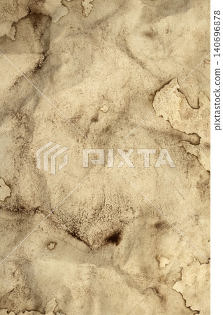 Vintage and old looking coffee cup stain background  with a tea retro texture grunge paper for drawing. ancient book page. 140696878