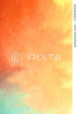 Vibrant multicolour watercolour paint background with blended colours Vibrant multicolour watercolour paint background with blended colours 140696893