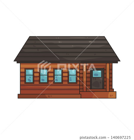 Illustration of Cabin Illustration of Cabin 140697225