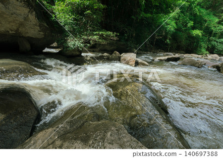 Mae Ya Waterfall in Chiang Mai Mae Ya Waterfall in Chiang Mai 140697388