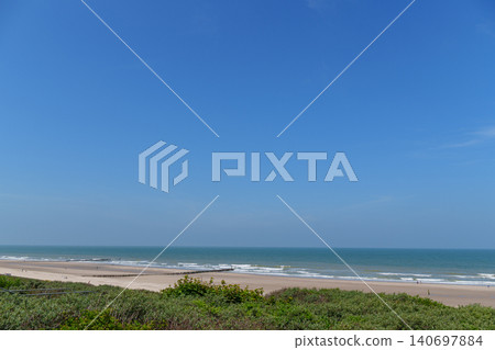 Domburg at the dutch north sea coast Domburg at the dutch north sea coast 140697884