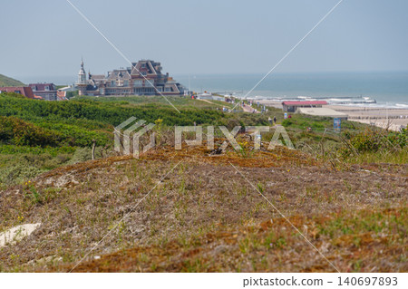 Domburg at the dutch north sea coast Domburg at the dutch north sea coast 140697893