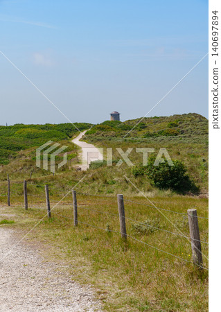 Domburg at the dutch north sea coast Domburg at the dutch north sea coast 140697894