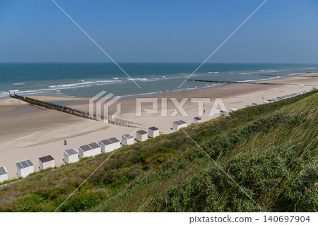 Domburg at the dutch north sea coast 140697904
