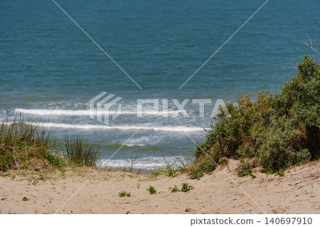Domburg at the dutch north sea coast Domburg at the dutch north sea coast 140697910