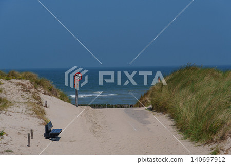 Domburg at the dutch north sea coast Domburg at the dutch north sea coast 140697912