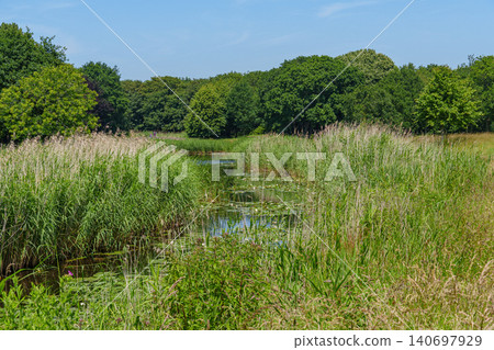 Domburg at the dutch north sea coast Domburg at the dutch north sea coast 140697929