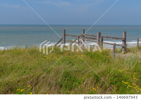 Domburg at the dutch north sea coast Domburg at the dutch north sea coast 140697943