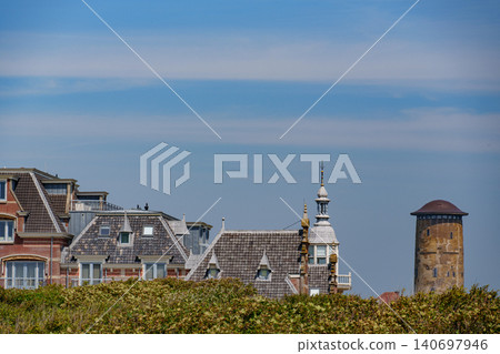 Domburg at the dutch north sea coast Domburg at the dutch north sea coast 140697946