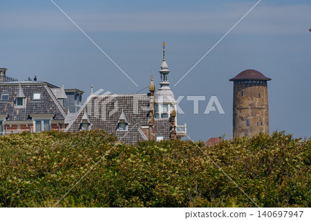 Domburg at the dutch north sea coast Domburg at the dutch north sea coast 140697947