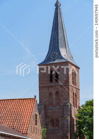 Domburg at the dutch north sea coast Domburg at the dutch north sea coast 140697948