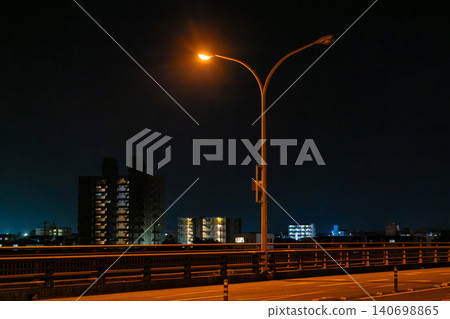 Oyodo Bridge at night Oyodo Bridge at night 140698865