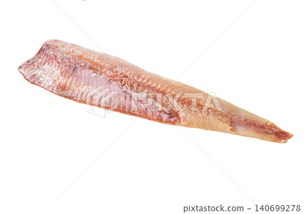 herring fillet isolated. atlantic herring fillet isolated on white background. herring fillet isolated. atlantic herring fillet isolated on white background. 140699278