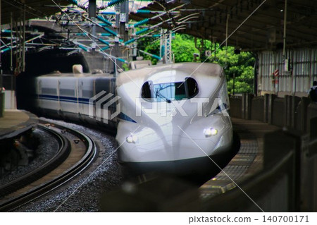 Run through Japan's aorta!! Tokaido Shinkansen N700S ~At Atami Station 140700171