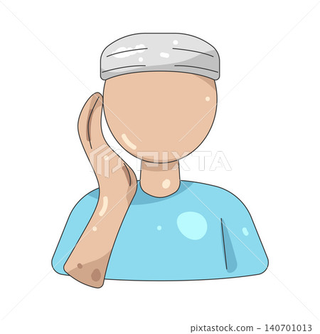Illustration of Head injury Illustration of Head injury 140701013