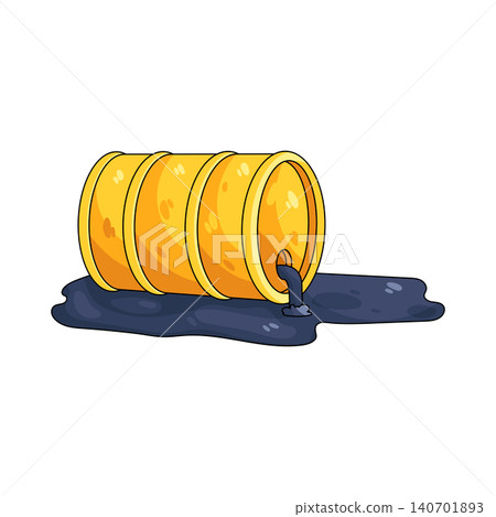 Illustration of oil spill 140701893