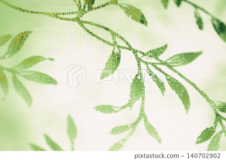 Organza leaf background material Organza leaf background material 140702902