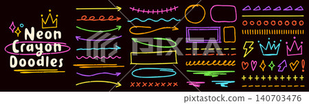 Simple childish shapes. Simple childish shapes. 140703476