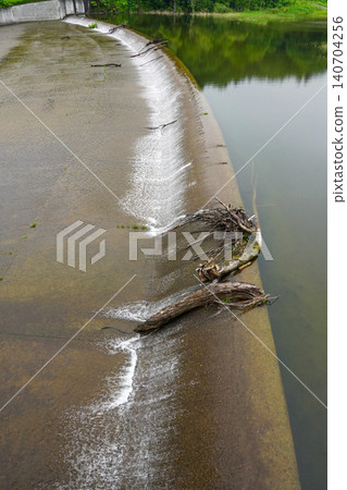 Aoyama Dam spillway Aoyama Dam spillway 140704256