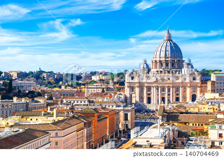 Rome World Heritage St. Peter's Basilica Rome World Heritage St. Peter's Basilica 140704469