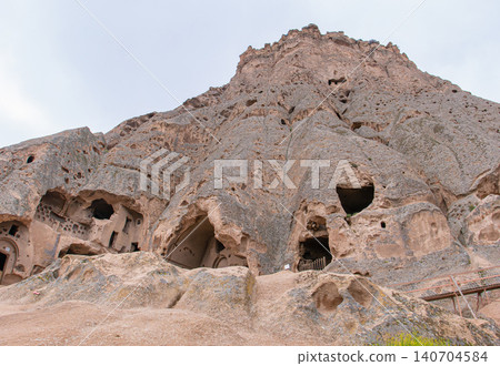 Ancient Cave Dwellings in Cappadocia, Turkey Ancient Cave Dwellings in Cappadocia, Turkey 140704584