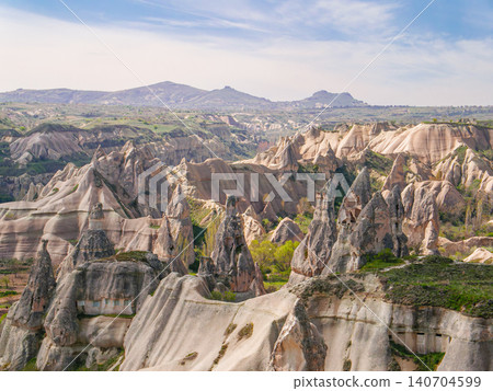 Fairy Chimneys and Rock Formations in Cappadocia, Turkey Fairy Chimneys and Rock Formations in Cappadocia, Turkey 140704599